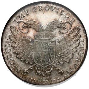 Saksonia, Fryderyk August I. (późniejszy Książę Warszawski), Talar 1792 IEC - NGC MS68 PROOF LIKE