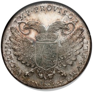 Saksonia, Fryderyk August I. (późniejszy Książę Warszawski), Talar 1792 IEC - NGC MS68 PROOF LIKE