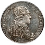 Saksonia, Fryderyk August I. (późniejszy Książę Warszawski), Talar 1792 IEC - NGC MS68 PROOF LIKE