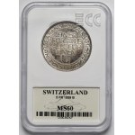 Switzerland, 5 francs 1939 - Luzern shooting festival