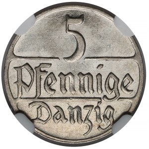 Gdańsk, 5 fenigów 1923