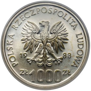 SAMPLE SILVER 1,000 gold 1988 Jadwiga