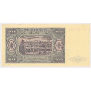 20 zlotys 1948 - KC