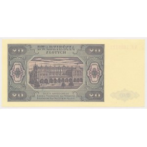 20 zlotys 1948 - KE