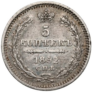 Rusko, Mikuláš I., 5 kopějek 1852