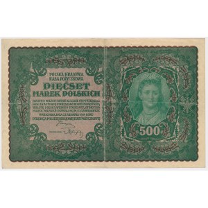 500 mkp 1919 August - II Serja A