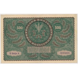 500 mkp 1919 August - II Serja A