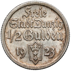 Gdansk, 1/2 guilder 1923
