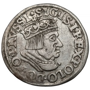 Sigismund I the Old, Trojak Gdansk 1536 - PRVSSI