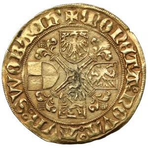 Brandenburg-Franconia, Friedrich and Sigismund (1486-1495) Goldgulden without date