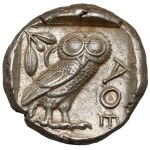 Greece, Attica, Athens, Tetradrachma (454-404 BC) - "owl" - beautiful