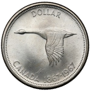 Canada, Elizabeth II, Dollar 1967