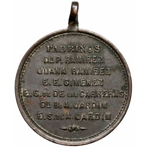 Uruguay, Pantheon Medal 1898