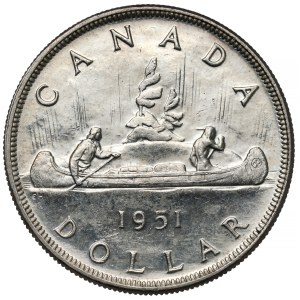 Canada, George VI, Dollar 1951