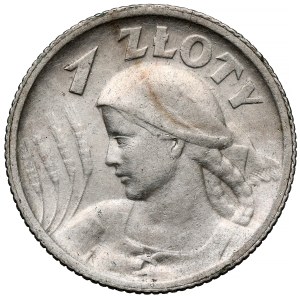 Woman and ears 1 zloty 1924
