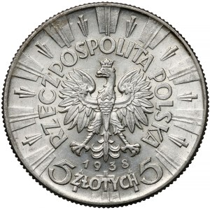 Pilsudski 5 zlotys 1938