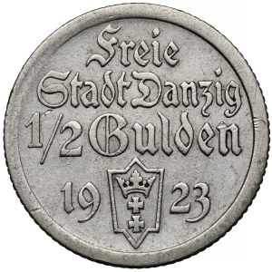 Gdansk, 1/2 guilder 1923