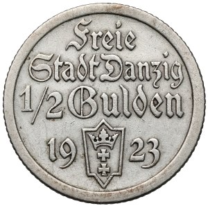 Gdansk, 1/2 guilder 1923