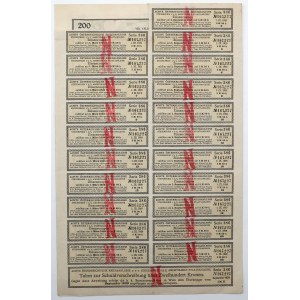 VIII Austrian War State Loan, 200 crowns 1918
