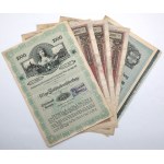 Austria, Set of securities 1889-1917 (6pcs)