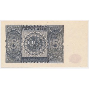 5 zlotys 1946