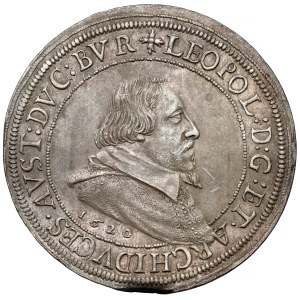 Rakúsko, Leopold V, Thaler 1620, Ensisheim