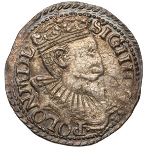 Sigismund III Vasa, Trojak Olkusz 1598 - 2 type busts
