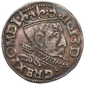 Zygmunt III Waza, Trojak Wschowa 1598 - F z lewej
