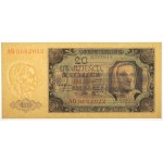20 zlotys 1948 - AG