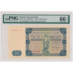 500 zlotys 1947 - T2