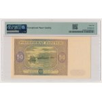 50 zloty 1946 - small letter - F