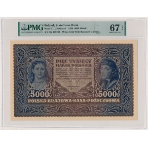 5.000 mkp 1920 - III Serja G