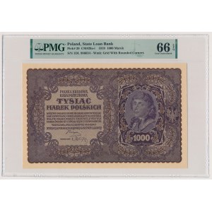 1,000 mkp 1919 August - 1st Series DL