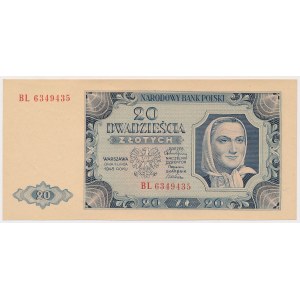 20 zlotys 1948 - BL