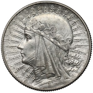 Kopf einer Frau 5 Gold 1933