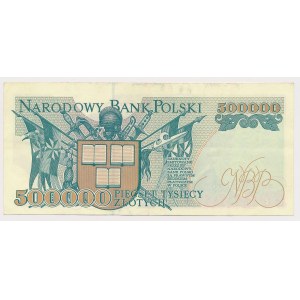 PLN 500,000 1993 - AA - RARE