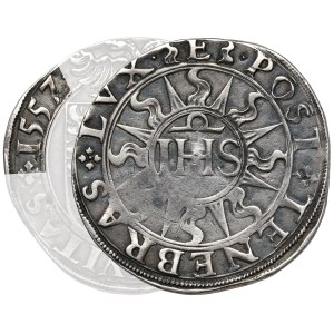 Switzerland, Geneva, Thaler 1557 E - (IHS) - RARE