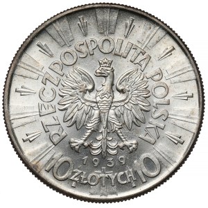 Pilsudski 10 zlotys 1939