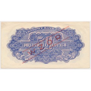 WZÓR 50 złotych 1944 ...owe - Hd 123456 / 789000 - seria zastępcza