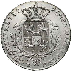 Poniatowski, Halftalar 1788 EB - ex. Karolkiewicz