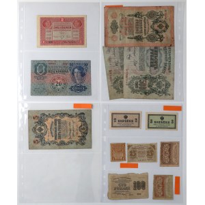 Austria, Niemcy i Rosja - zestaw banknotów (30szt)