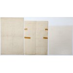 PSZnZ, Documenti dopo il Maggiore Julian Skulski - Consegna dei distintivi SPK, Medaglia del Tesoro Nazionale e altri.... - set (7 pezzi)