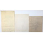 PSZnZ, Documents after Roman Skulskaya - SPK badge awards, Medal, National Treasure and other... - set (11pcs)
