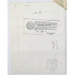 PSZnZ, Documents after Roman Skulskaya - SPK badge awards, Medal, National Treasure and other... - set (11pcs)