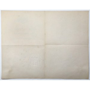 Silesia / Prussia, Document granting the title of Actual Secret Senior Government Councillor (April 20, 1888) to Ernst von Wallenberg - signature of Frederick III