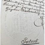 Silesia / Prussia, Document granting the title of Actual Secret Senior Government Councillor (April 20, 1888) to Ernst von Wallenberg - signature of Frederick III