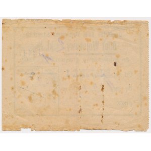 II RP, Lithuanian Military Railway Command, Military Ticket: Bialystok - Warsaw