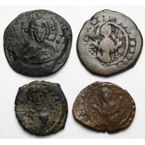 Byzantium, Follis - set (4pcs)