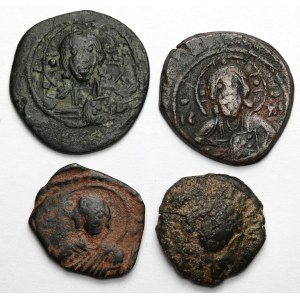 Byzance, Follis - set (4pcs)