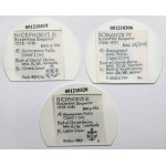 Byzance, Follis - set (4pcs)